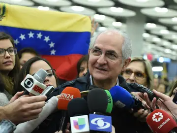 El opositor venezolano Antonio Ledezma El opositor venezolano Antonio Ledezma