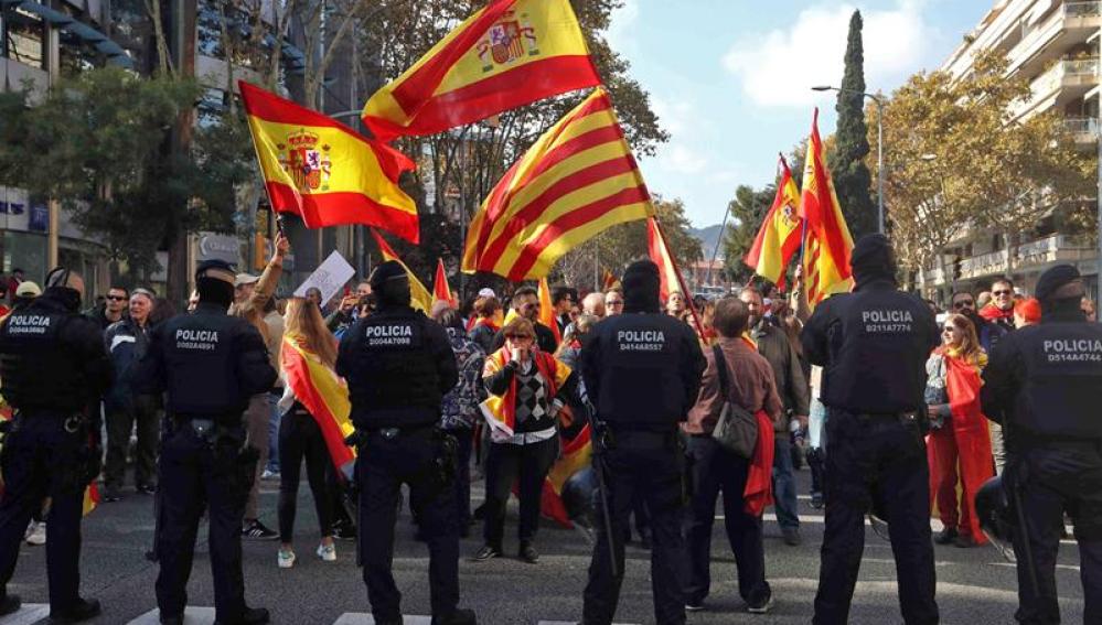 Manifestación en Barcelona