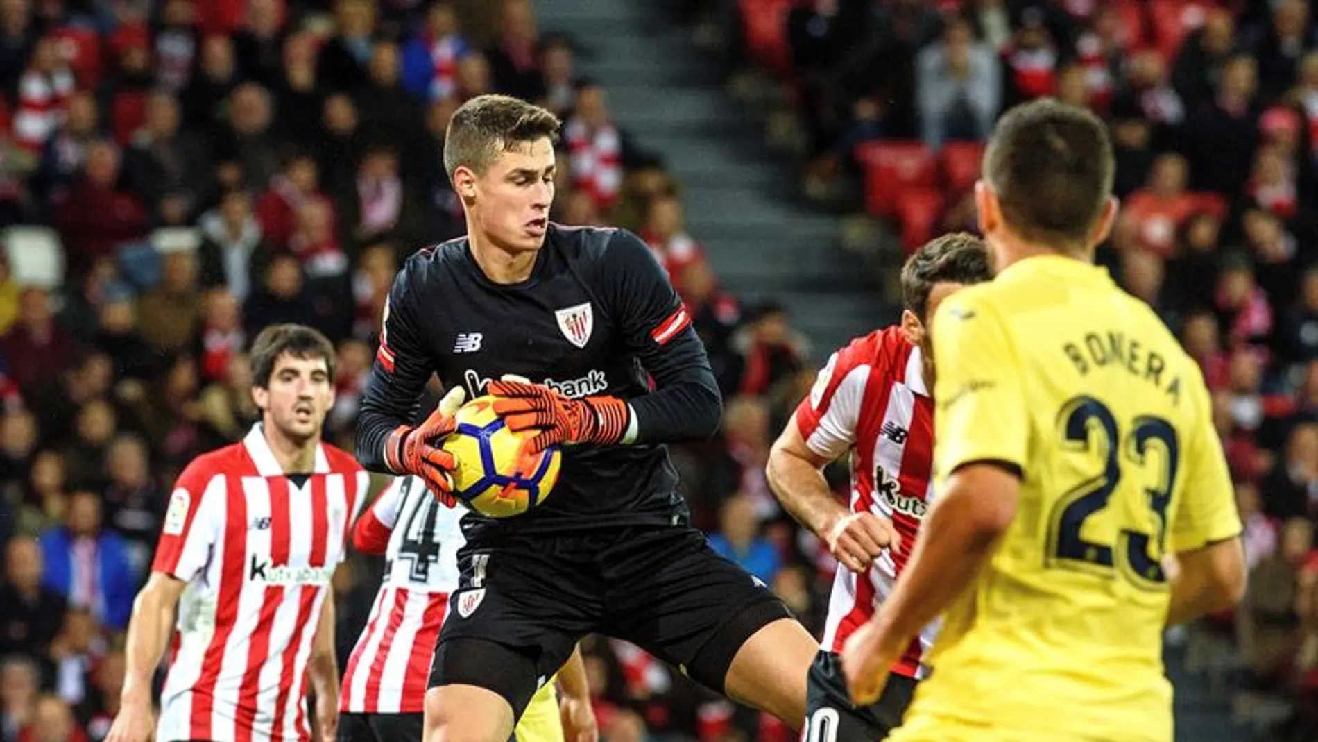 El portero del Athletic, Kepa Arrizabalaga. El portero del Athletic, Kepa Arrizabalaga.