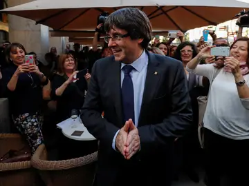 El expresident de la Generalitat Carles Puigdemont El expresident de la Generalitat Carles Puigdemont