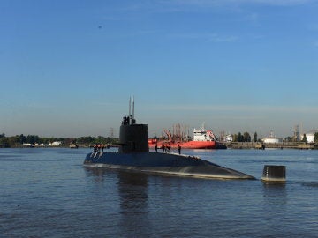 Fotografía sin fecha cedida por la Armada Argentina que muestra al submarino de la Armada desaparecido. 