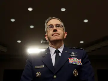 El jefe del Comando Estratégico de EEUU, John Hyten El jefe del Comando Estratégico de EEUU, John Hyten
