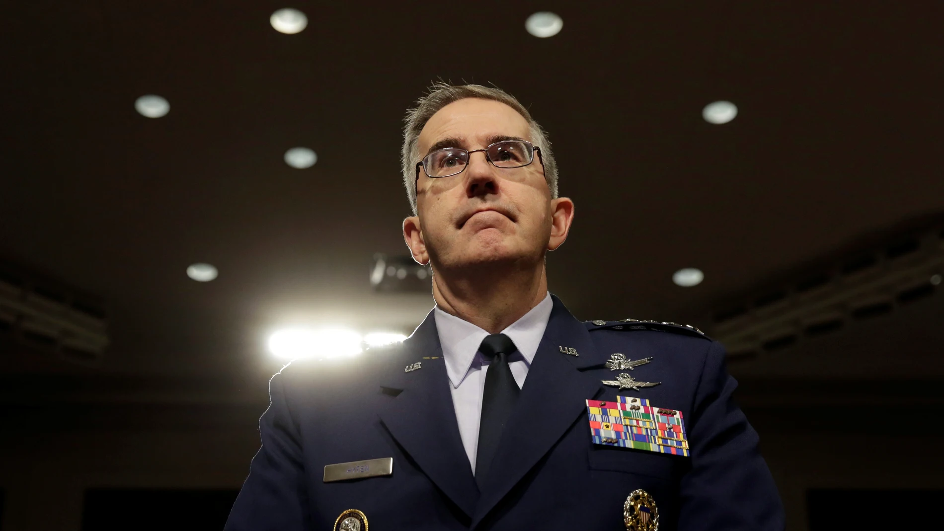 El jefe del Comando Estratégico de EEUU, John Hyten El jefe del Comando Estratégico de EEUU, John Hyten