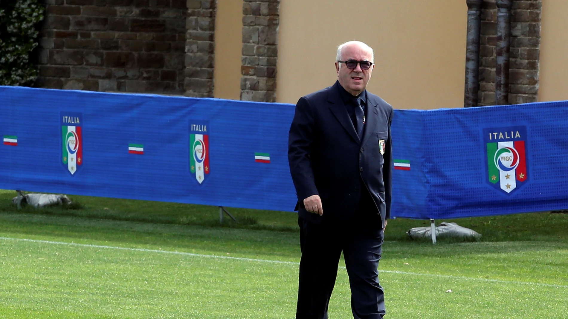 El presidente de la Federación de Fútbol de italia, Carlo Tavecchio El presidente de la Federación de Fútbol de italia, Carlo Tavecchio
