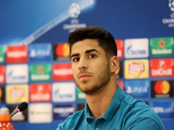 Marco Asensio, en rueda de prensa Marco Asensio, en rueda de prensa