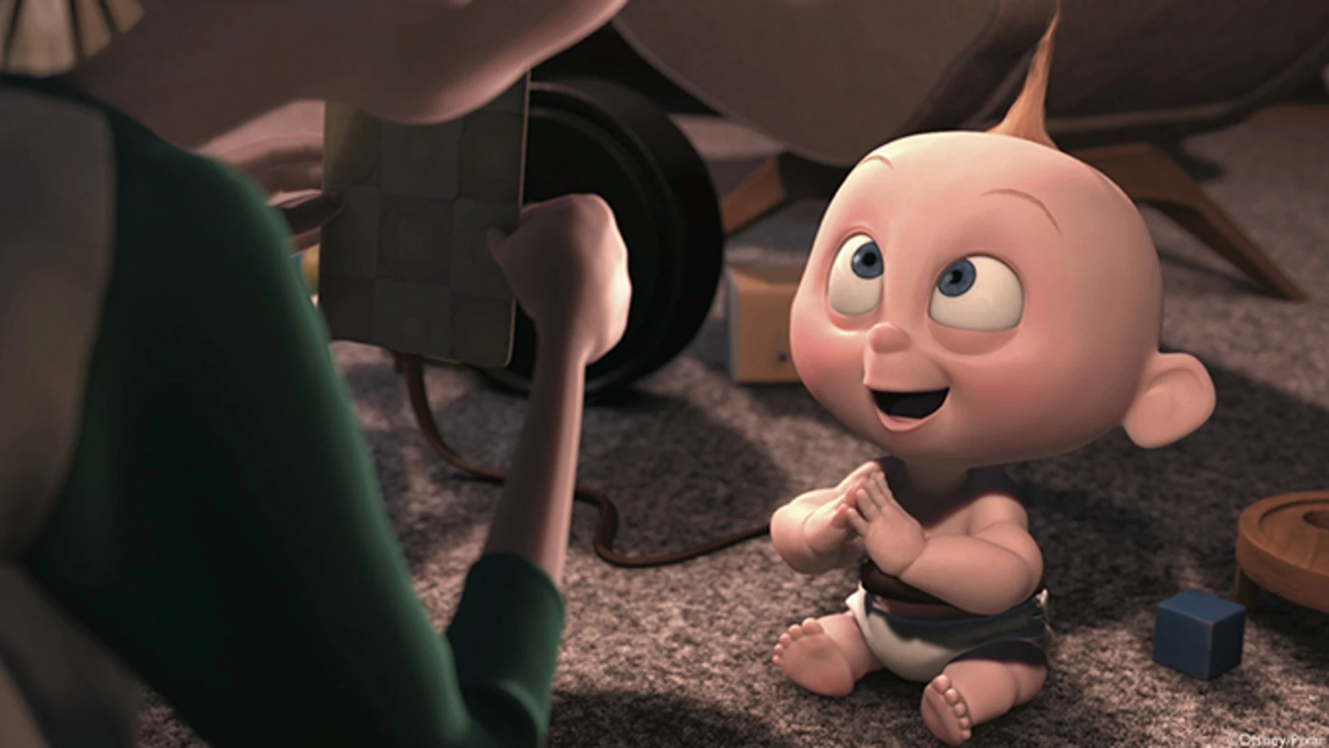 El bebé de la película 'Los increíbles' El bebé de la película 'Los increíbles'