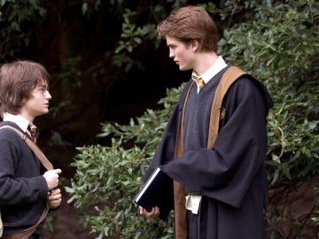 Harry y Cedric en 'El Cáliz de Fuego'