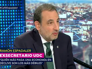 Espadaler, sobre el pacto electoral con PSC: "Se entiende por la excepcionalidad del momento y no debe extrapolarse a otros ámbitos" Espadaler, sobre el pacto electoral con PSC: "Se entiende por la excepcionalidad del momento y no debe extrapolarse a otros ámbitos"