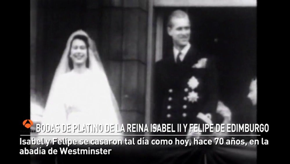Las bodas de platino de la Reina Isabel II y Felipe de Edimburgo