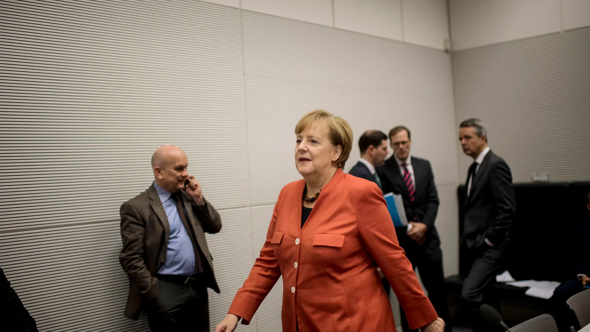 La canciller alemana, Angela Merkel La canciller alemana, Angela Merkel