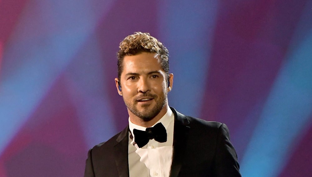 David Bisbal en la gala homenaje a Alejandro Sanz