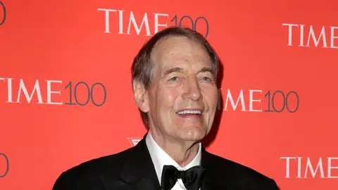 El periodista y presentador de televisión estadounidense Charlie Rose El periodista y presentador de televisión estadounidense Charlie Rose