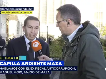 Manuel Moix, sobre José Manuel Maza: "Las críticas no le afectaban porque estaba convencido de que sus actuaciones eran conformes a la ley" Manuel Moix, sobre José Manuel Maza: "Las críticas no le afectaban porque estaba convencido de que sus actuaciones eran conformes a la ley"