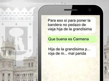 El chat polémico de los agentes El chat polémico de los agentes