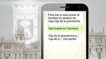 El chat polémico de los agentes El chat polémico de los agentes