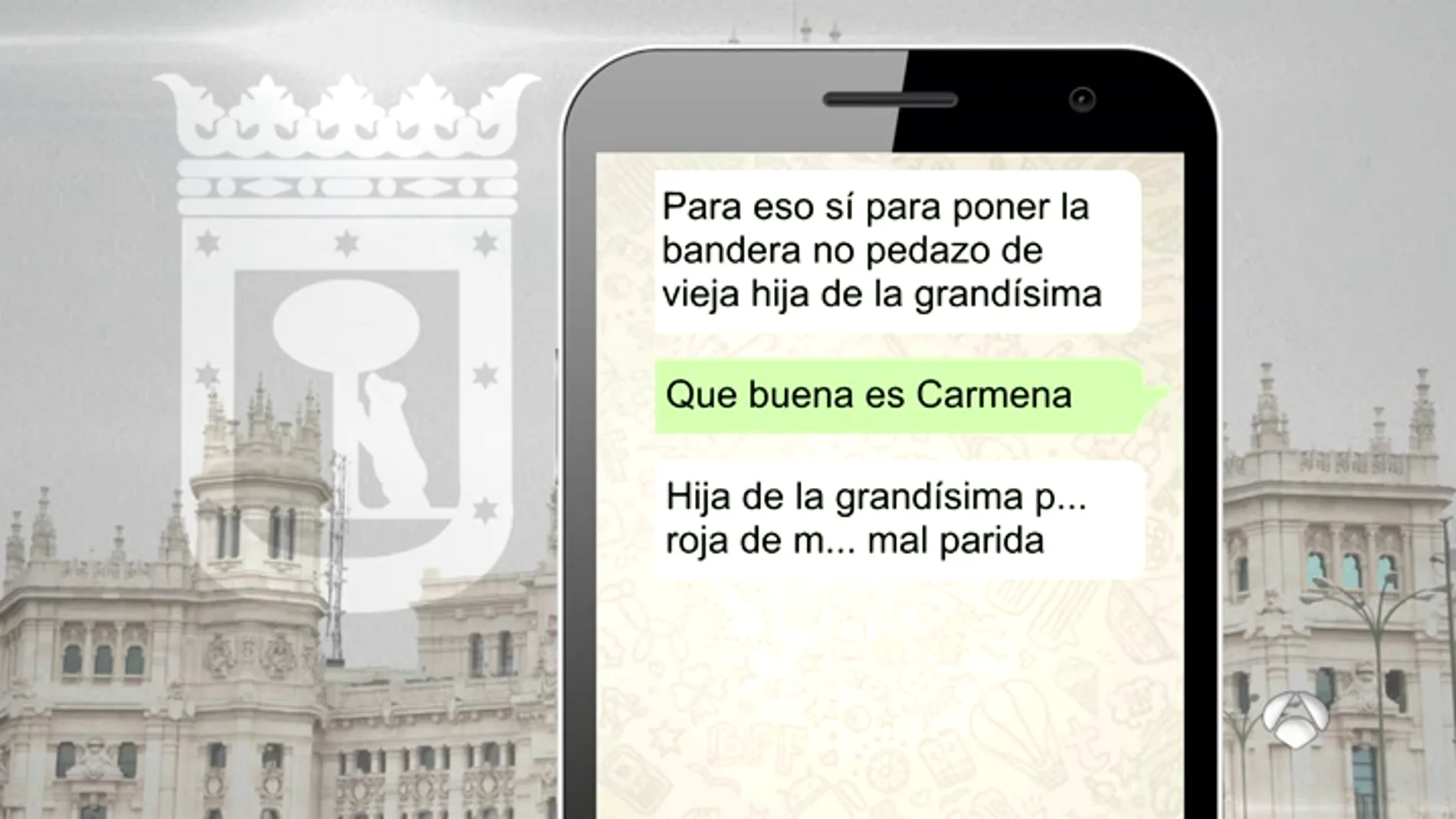 El chat polémico de los agentes El chat polémico de los agentes