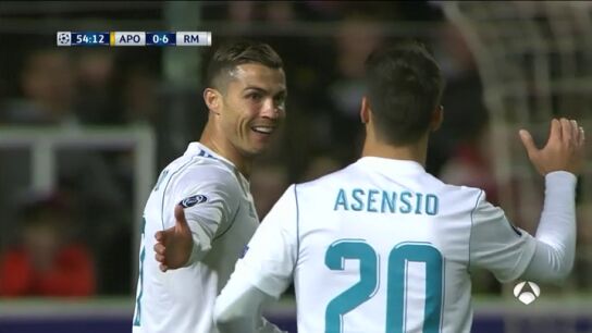 Cristiano tiene la portería entre ceja y ceja: así definió el portugués para el 0-6 ante el APOEL
