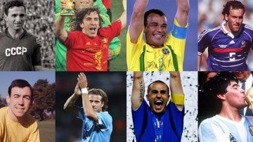 Las siete leyendas que ejercerán de ayudantes en el sorteo del Mundial