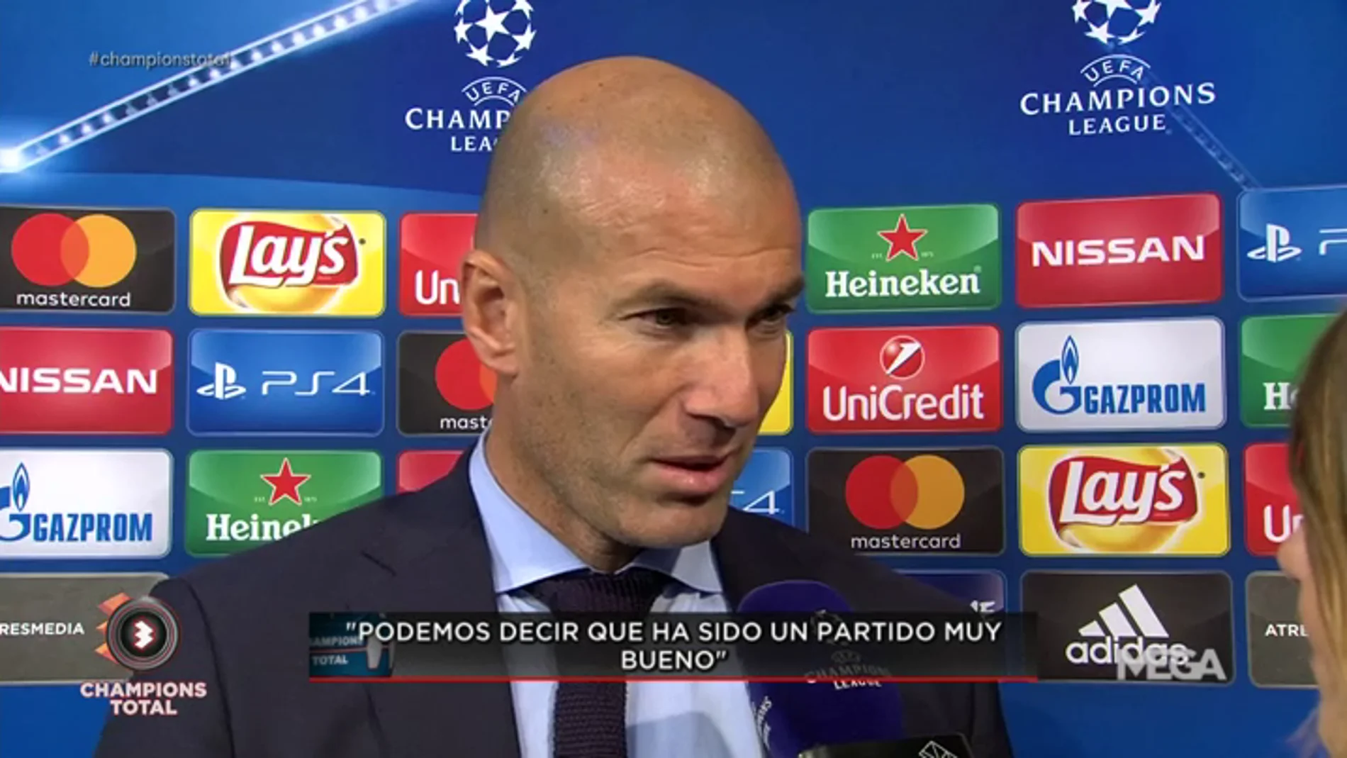 Zidane: "No había problemas con Cristiano y Benzema, se habla mucho pero nosotros seguimos trabajando"