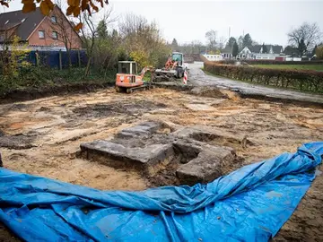 Descubren una gran esvástica en Hamburgo Descubren una gran esvástica en Hamburgo