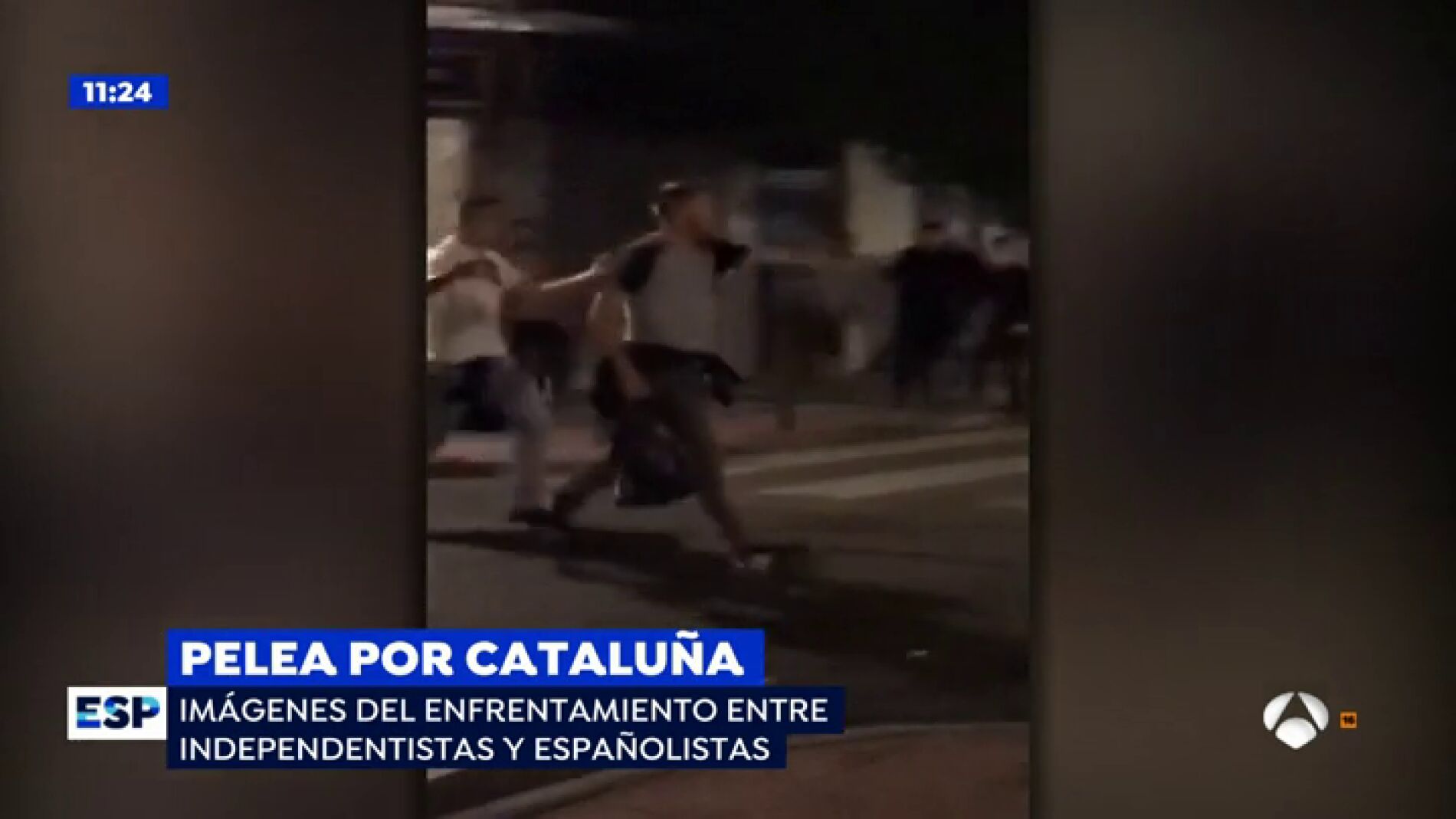 EP pelea discoteca