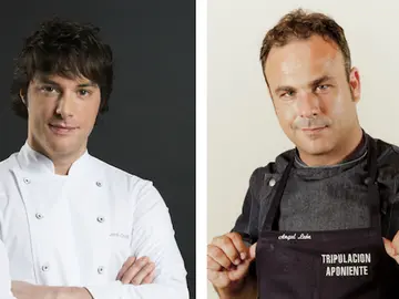 Jordi Cruz y Ángel León, triestrellados. Jordi Cruz y Ángel León, triestrellados.