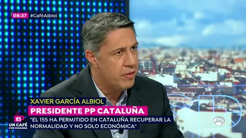 Albiol, a Puigdemont: "Me dice dónde está escondido y hacemos un cara a cara en Bruselas" Albiol, a Puigdemont: "Me dice dónde está escondido y hacemos un cara a cara en Bruselas"