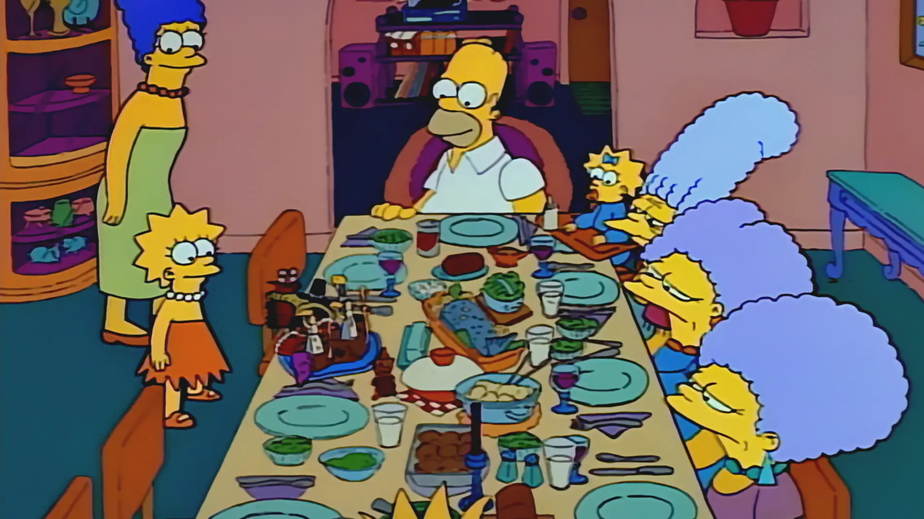 Acción de Gracias con 'Los Simpson'