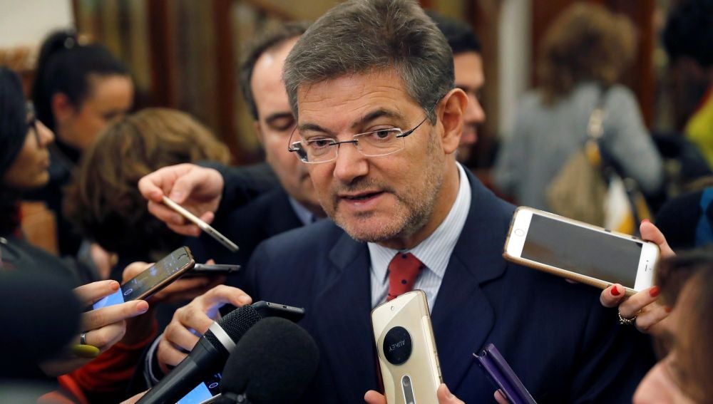 El ministro de Justicia, Rafael Catalá