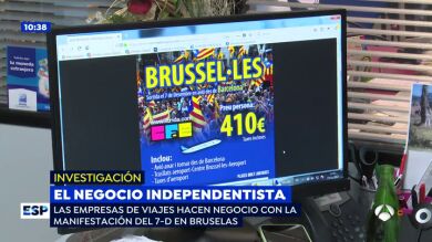 Las empresas de viaje hacen negocio con la manifestación del 7-D en Bruselas