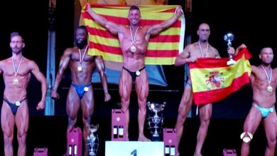 Cataluña gana a España en el Mundial de culturismo celebrado en Francia