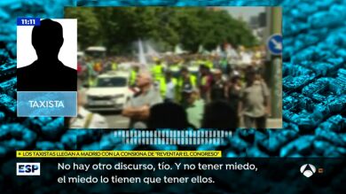 Algunos taxistas llegan a Madrid con la consigna de 