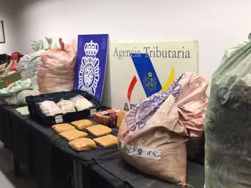 La droga incautada La droga incautada