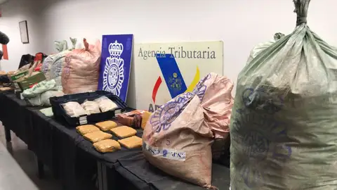 La droga incautada La droga incautada