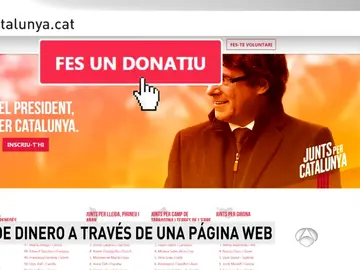 JuntsxCat pide donativos JuntsxCat pide donativos