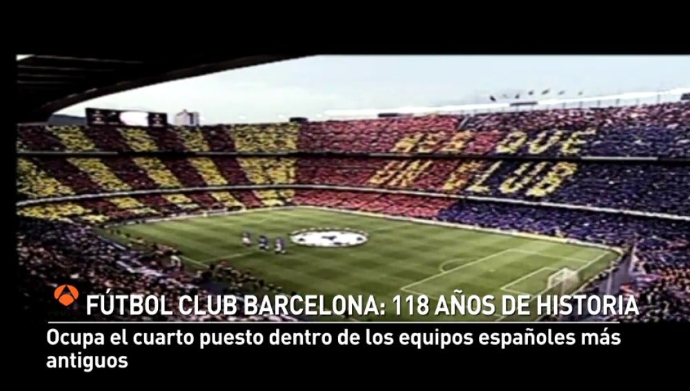 Los 118 años de historia del Fútbol Club Barcelona