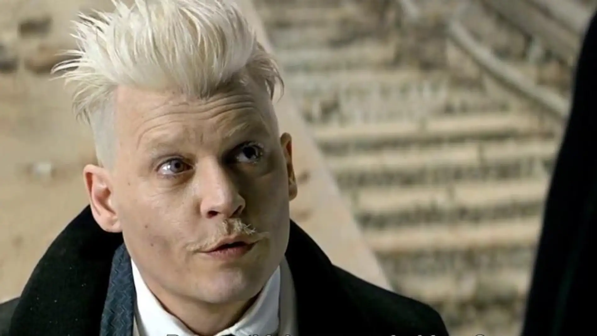 Johnny Depp es Grindelwald