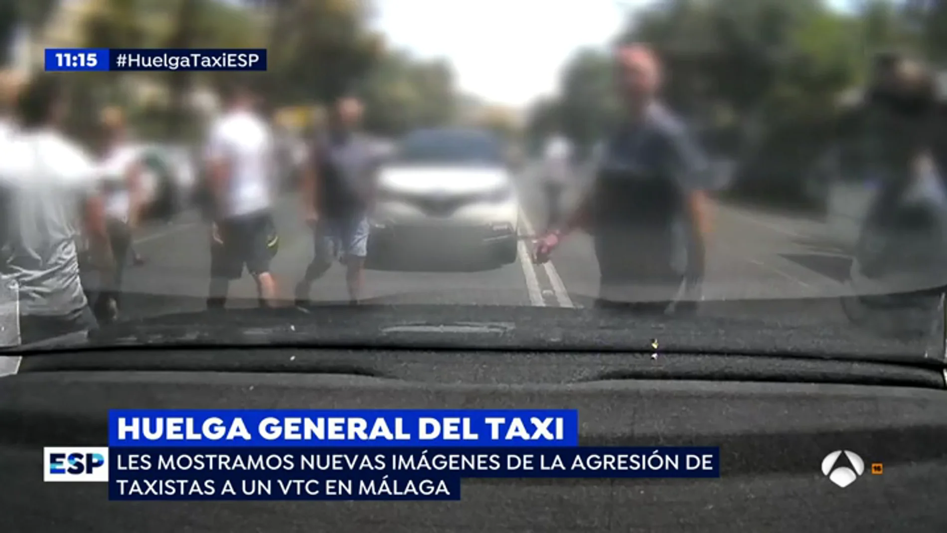 EP nuevas imagenes agresion taxi