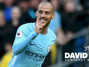 David Silva renueva su contrato con el Manchester City. David Silva renueva su contrato con el Manchester City.