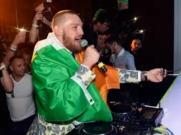 McGregor, en una fiesta en Las Vegas McGregor, en una fiesta en Las Vegas