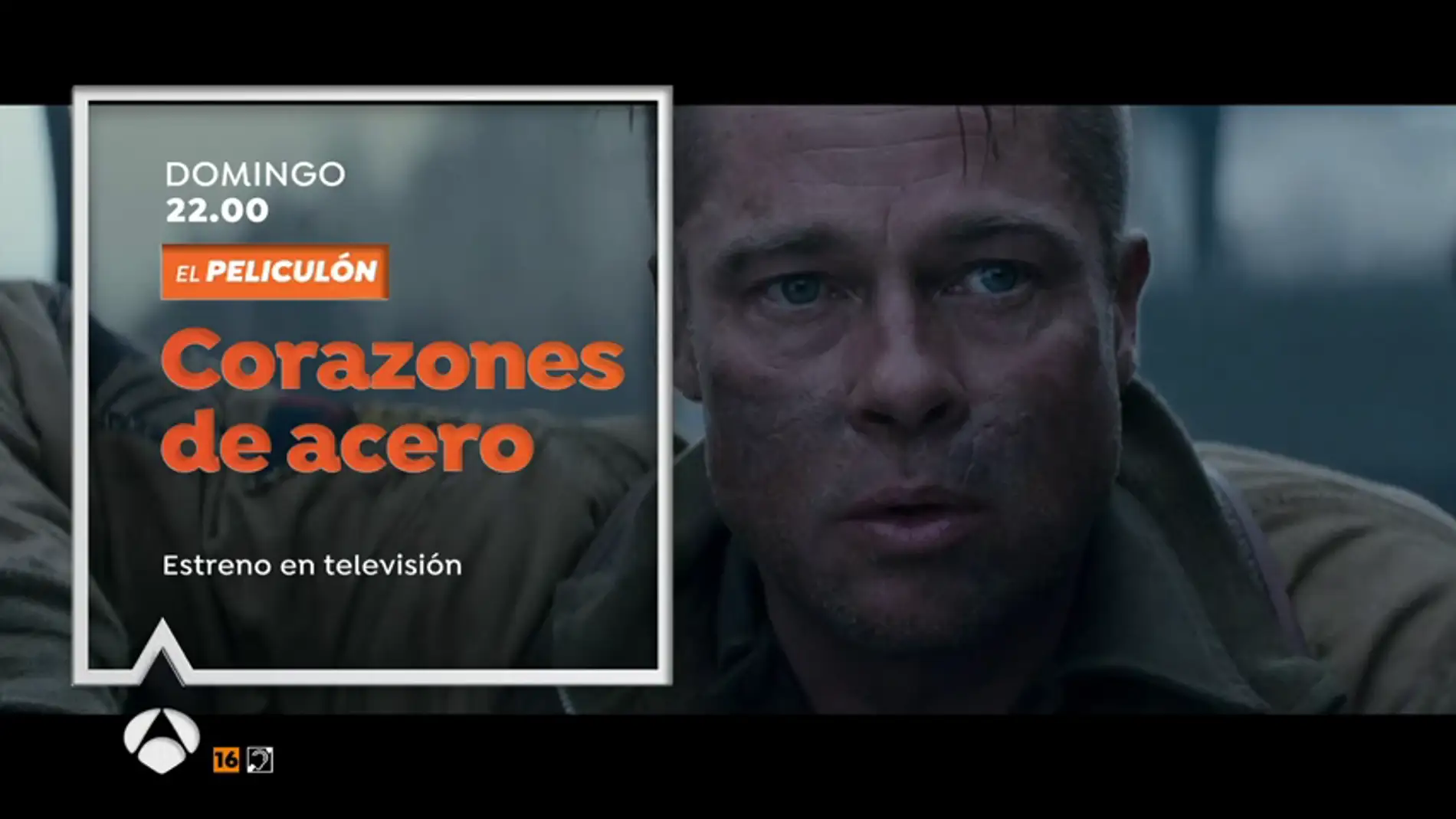 Brad Pitt protagoniza 'Corazones de acero', estreno en El Peliculón