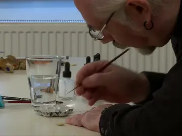Hasan Kale: el Miguel Ángel de la pintura en miniatura Hasan Kale: el Miguel Ángel de la pintura en miniatura