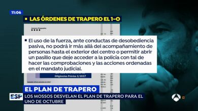 Los Mossos desvelan el plan de Trapero para el 1-O