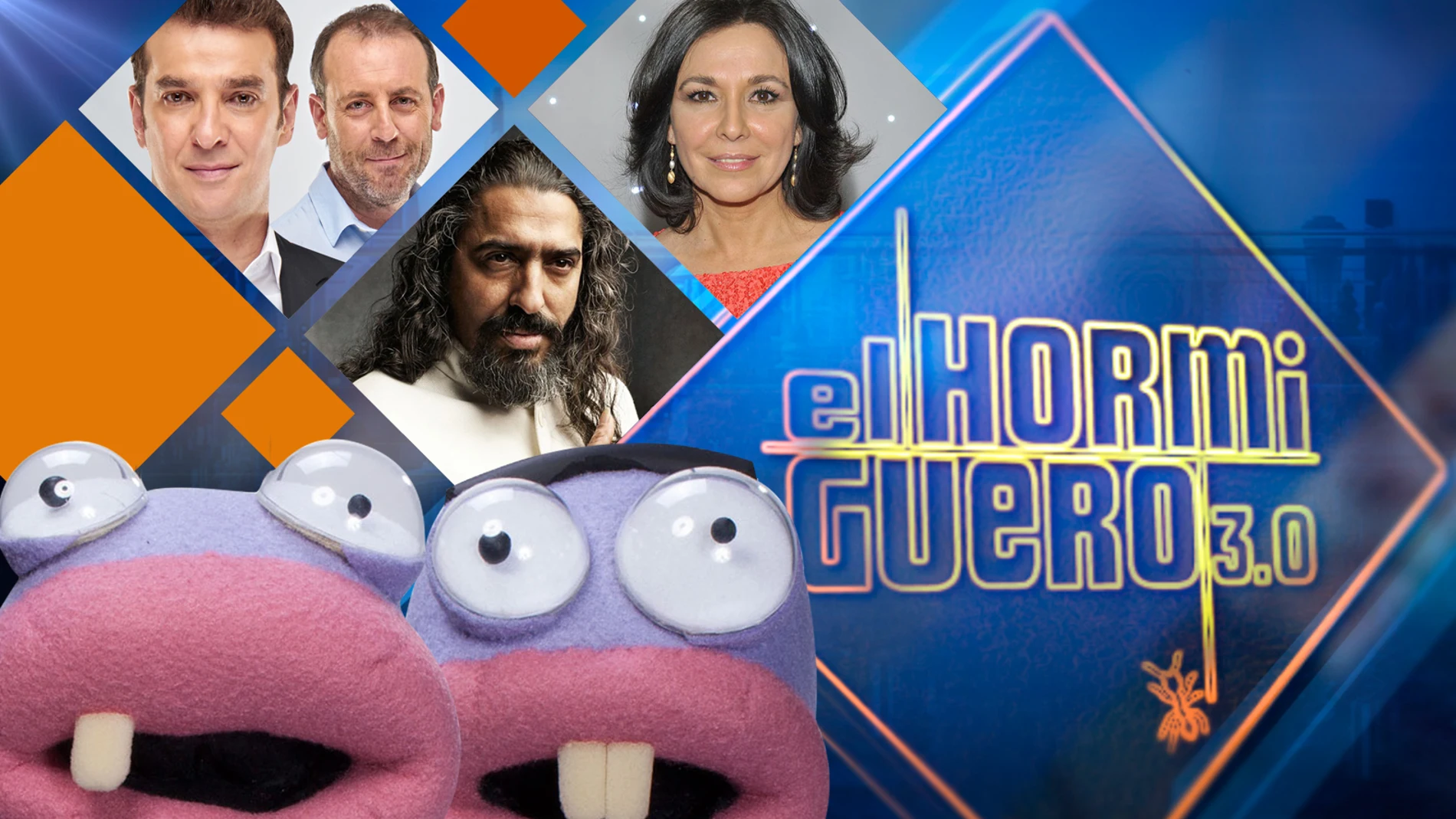 Diego 'El Cigala', Isabel Gemio, Antonio Molero y Luis Merlo se divertirán en 'El Hormiguero 3.0' la próxima semana