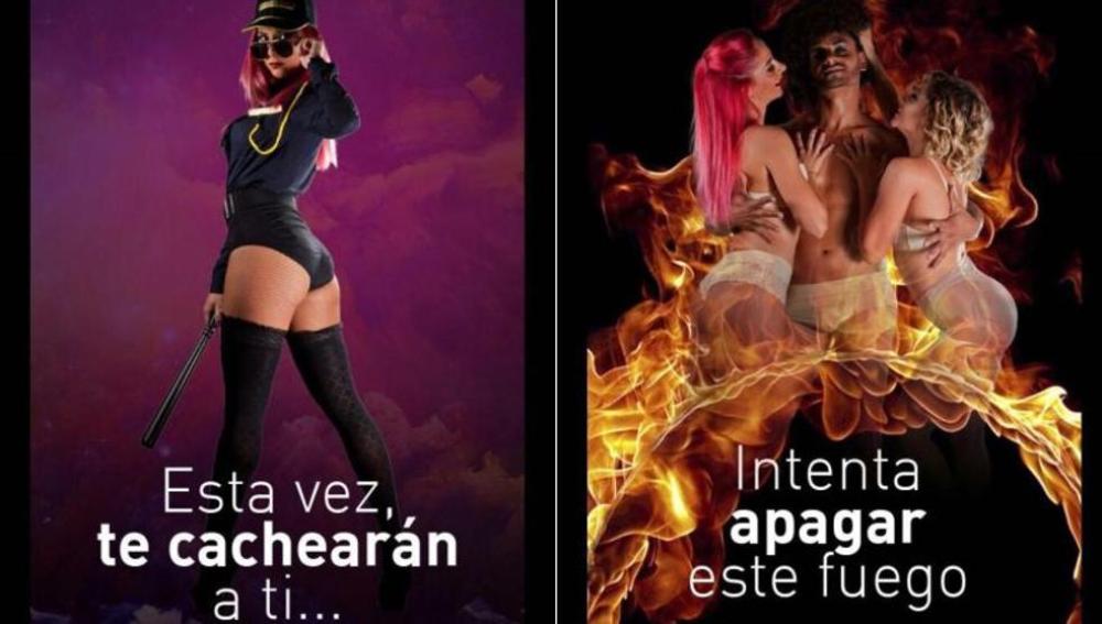 Así se anuncia la cena de policías y bomberos de Valencia