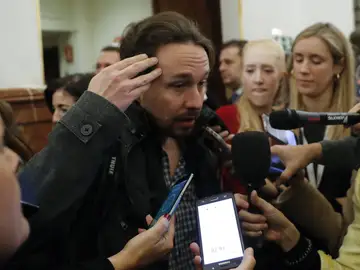 El líder de Podemos, Pablo Iglesias El líder de Podemos, Pablo Iglesias
