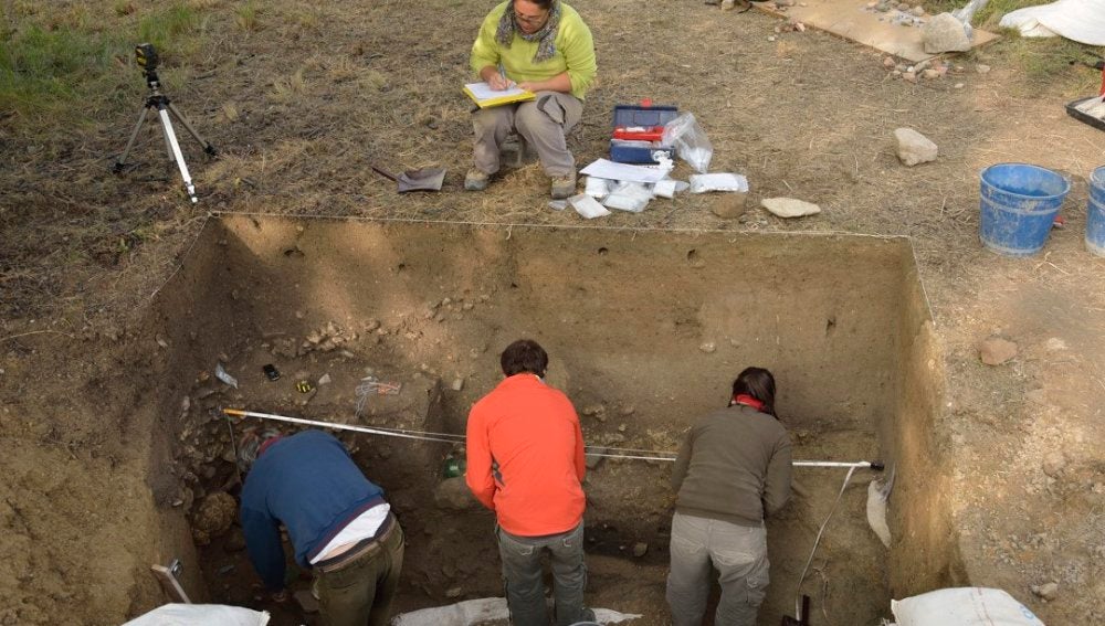 La excavación en Cambrils
