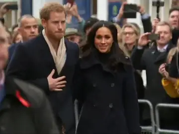 Primer acto oficial del príncipe Harry y Meghan Markle en Nottingham Primer acto oficial del príncipe Harry y Meghan Markle en Nottingham