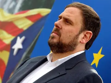 El presidente de ERC, Oriol Junqueras, en una imagen de archivo El presidente de ERC, Oriol Junqueras, en una imagen de archivo