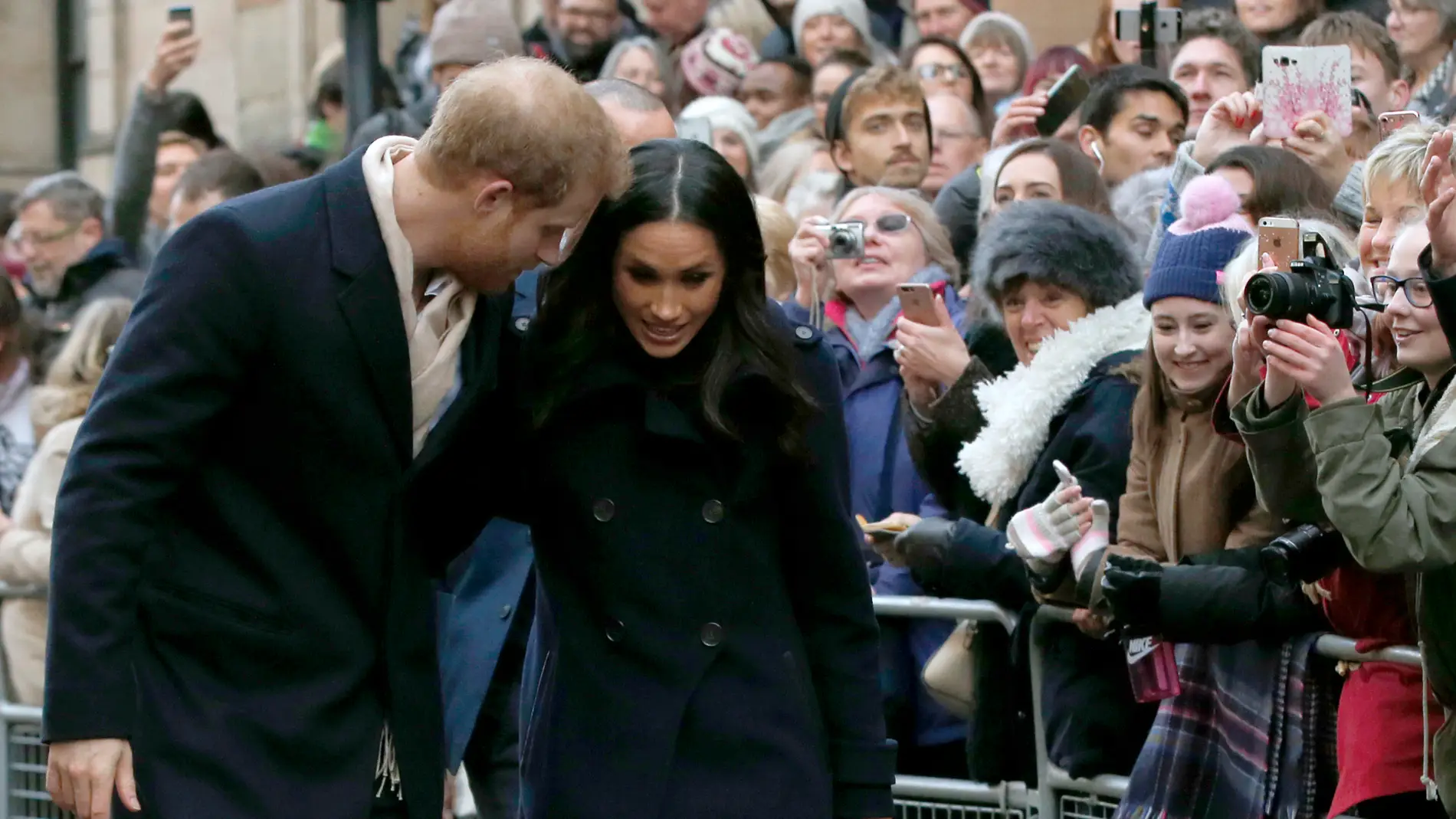 Meghan Markle y el príncipe Harry